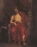Eugene Delacroix Talma als Nero in oil painting artist
